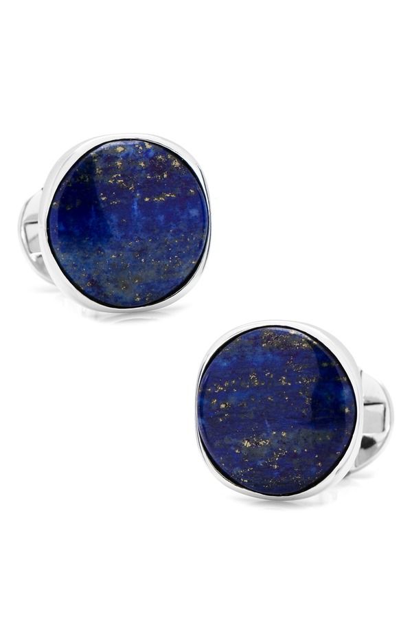 カフリンク メンズ アクセサリー カフスボタン Cufflinks Inc Lapis Lazuli Cuff Links BLUE ブルー
