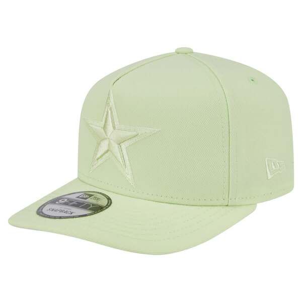 ニューエラ メンズ アクセサリー 帽子 Mens New Era Light Green Dallas Cowboys Color Pack 9FIFTY Snapback Hat Light Gre