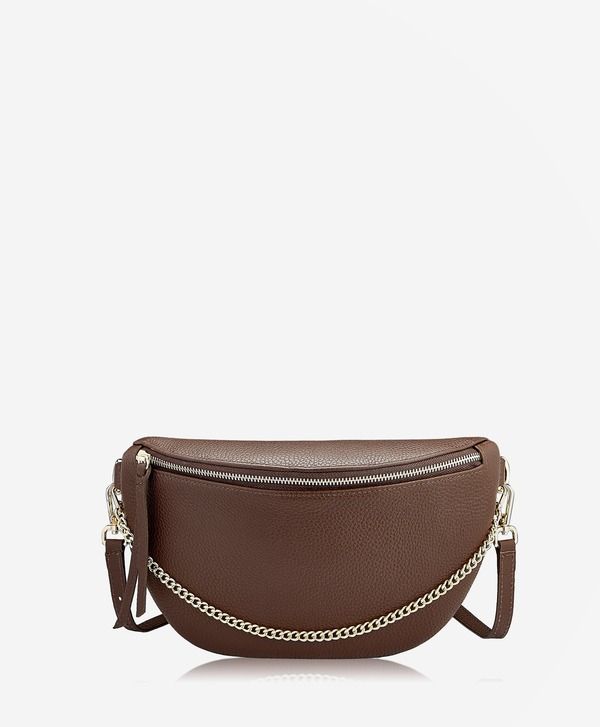 ギギニューヨーク レディース バッグ GiGi New York Beck Sling Bag CHOCOLATE チョコレート