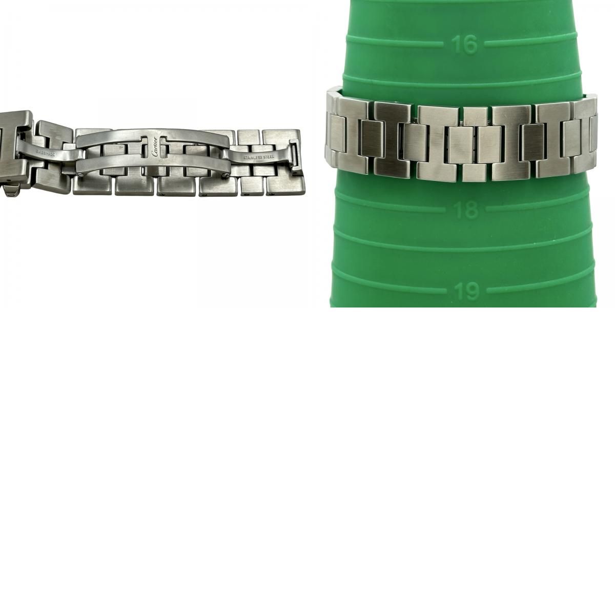カルティエ Cartier パシャC W31015M7 ホワイト ステンレススチール 
