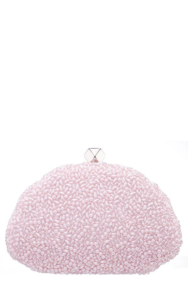 ニナ レディース バッグ Nina Hera Frame Clutch ICY PINK ピンク