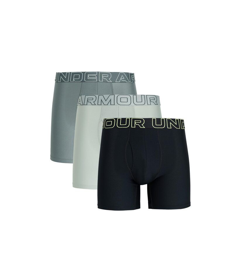 アンダーアーマー メンズ アンダーウェア ボクサーパンツ メッシュ Under Armour 3Pack Performance Tech Mesh Solid 6 Boxer Briefs Tita