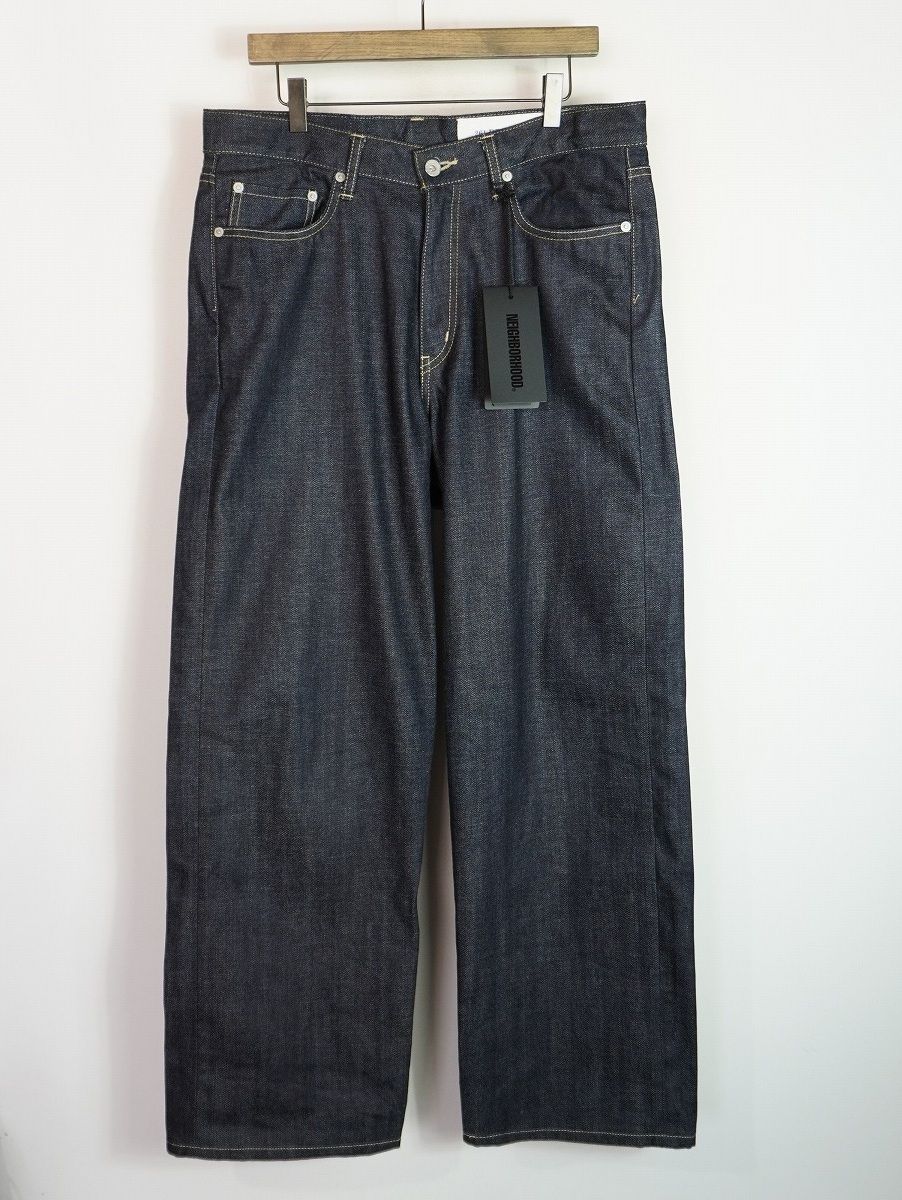 美品 26SS NEIGHBORHOOD ネイバーフッド RIGID DENIM DP WIDE PANT