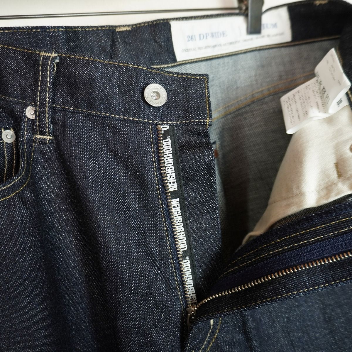 美品 26SS NEIGHBORHOOD ネイバーフッド RIGID DENIM DP WIDE PANT