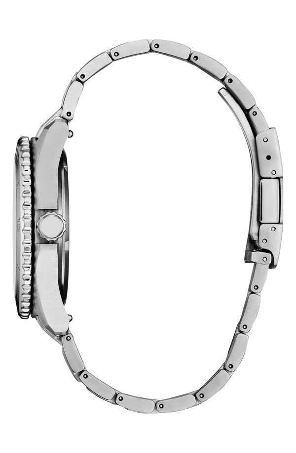 シチズン メンズ アクセサリー 腕時計 Citizen Sport Casual Brycen Bracelet Watch 41mm SILVERTONE BLACK ブラック
