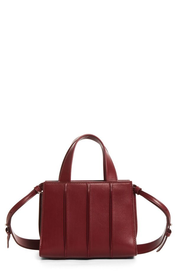 マックスマーラ レディース バッグ Max Mara Micro Whitney Crossbody Bag RED レッド