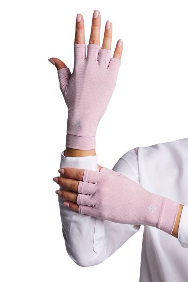 クーリバー レディース アクセサリー 手袋 Coolibar Ouray Fingerless UV Sun Gloves UPF 50 Sun Protection Dusty Mauve