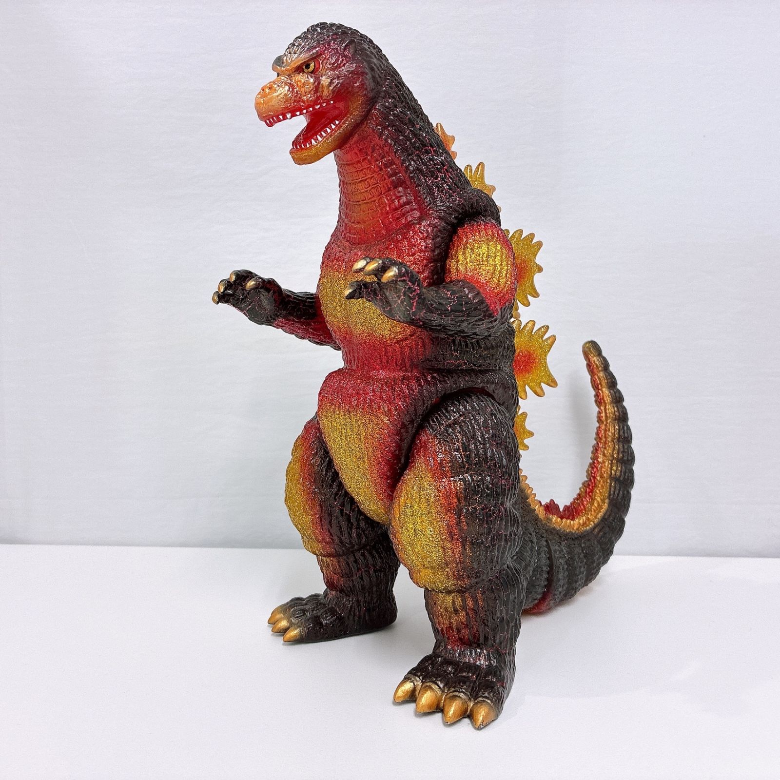 サルジルシ 大襲撃シリーズ レトロ怪獣ソフビ ゴジラ 1995 デスゴジ
