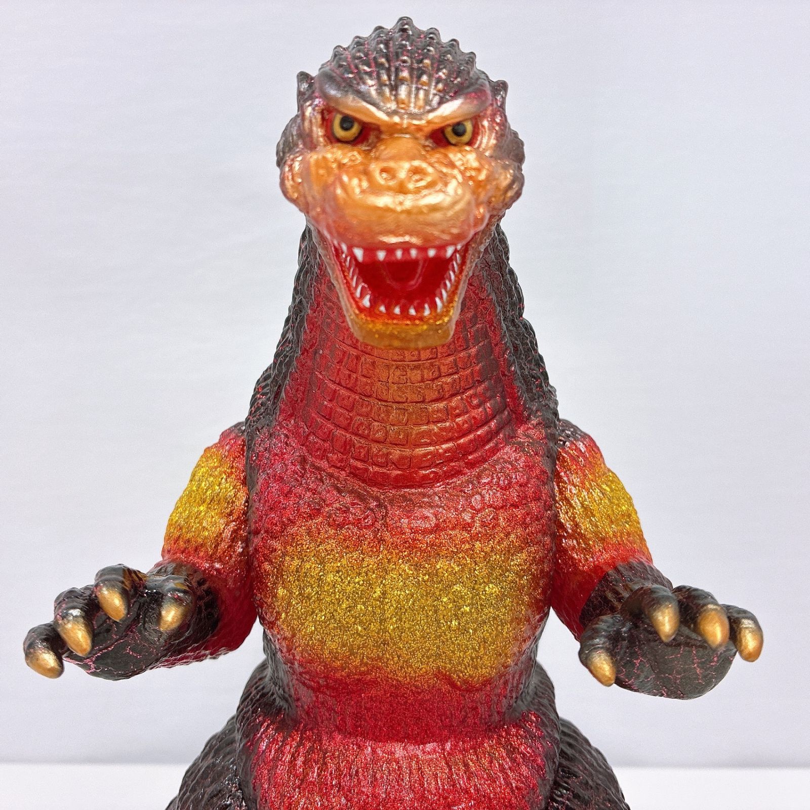 サルジルシ 大襲撃シリーズ レトロ怪獣ソフビ ゴジラ 1995 デスゴジ