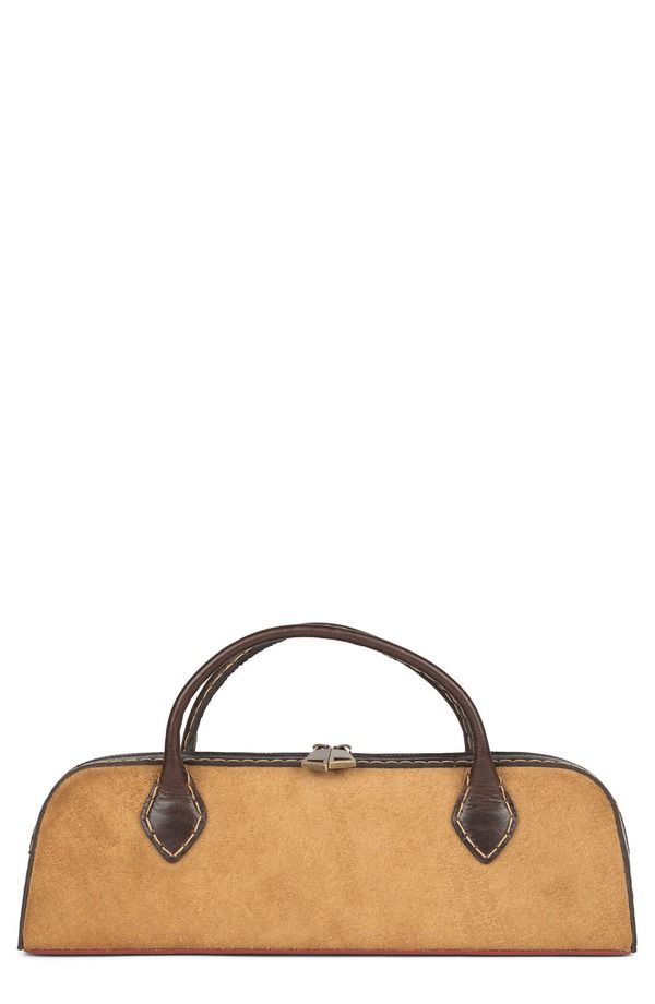 ジェフリー キャンベル レディース バッグ Jeffrey Campbell Inventor Handbag TAN SUEDE COMBO タン