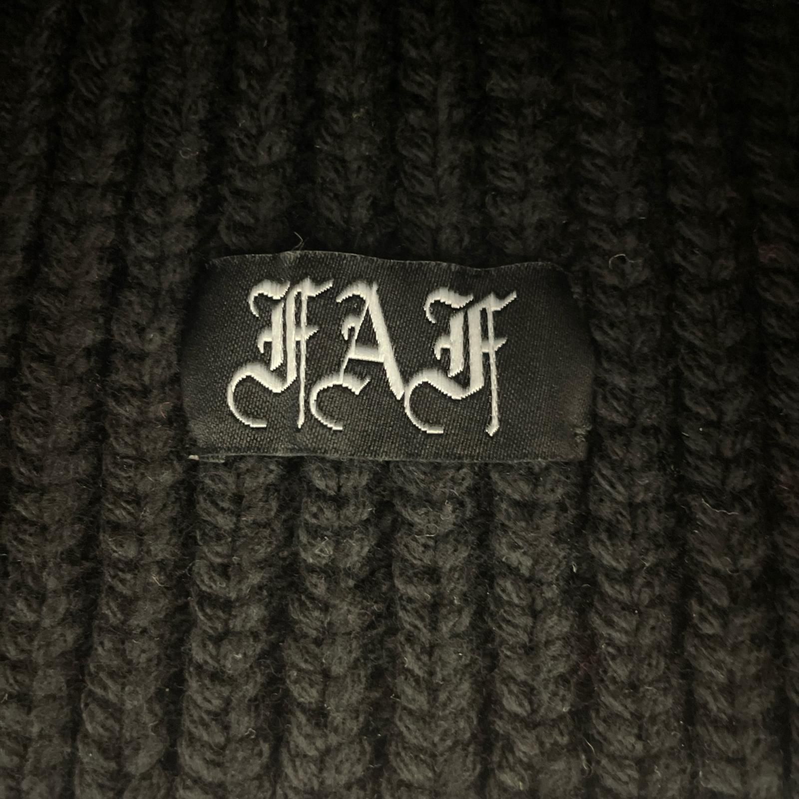 参考上代14300円 未使用 FAF(Fake As Flowers) Anchor wool beanie
