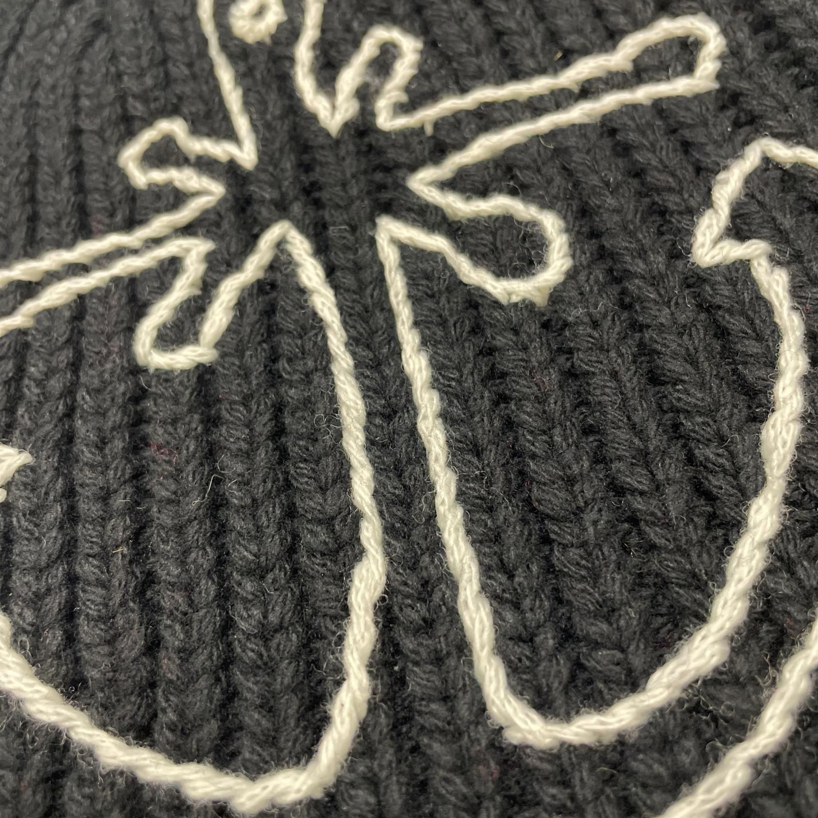 参考上代14300円 未使用 FAF(Fake As Flowers) Anchor wool beanie