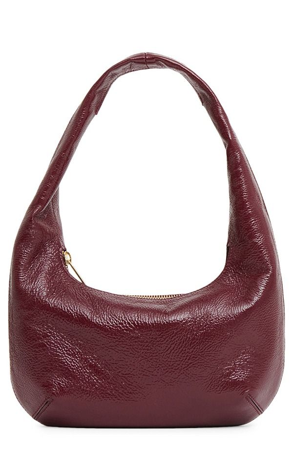 マンサーガブリエル レディース バッグ ミニ レザー Mansur Gavriel Mini Gnocchi Leather Hobo Bag CLARET