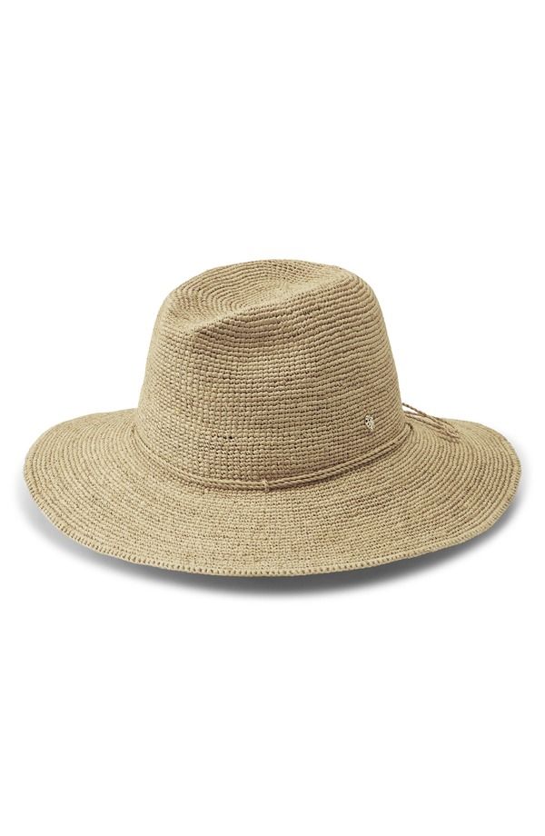 ヘレンカミンスキー レディース アクセサリー 帽子 Helen Kaminski Desmonda Packable Raffia Crochet Fedora NATURAL
