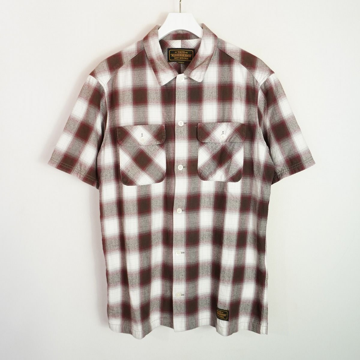 美品 NEIGHBORHOOD ネイバーフッド B&C C-SHIRT SS 201ARNH-SHM04 半袖