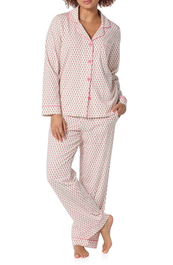 ベッドヘッドパジャマ レディース アンダーウェア ナイトウェア プラスサイズ コットン ジャージー BedHead Pajamastretch Cotton Jersey Pajamas Plus R
