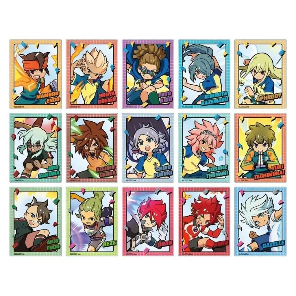 新品】キャラカード 【ボックス】イナズマイレブン 英雄たちの