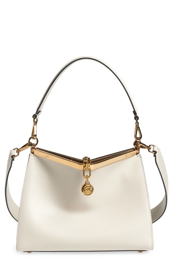 エトロ レディース バッグ Etro Medium Vela Shoulder Bag WHITE ホワイト