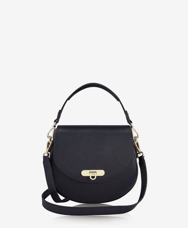 ギギニューヨーク レディース バッグ GiGi New York Sophia Saddle Bag BLACK ブラック