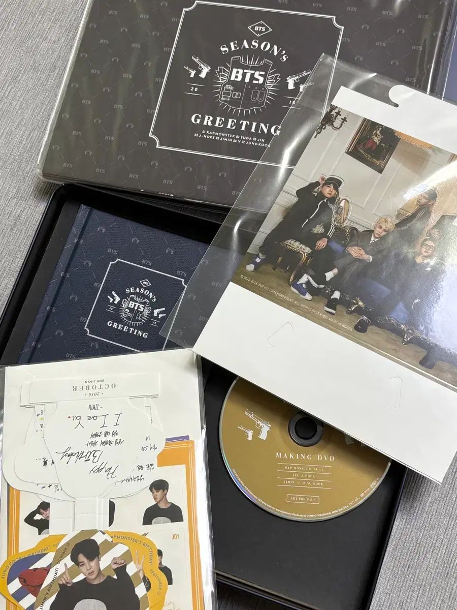 BTS 防弾少年団 シーグリ 2016 【新品未開封】 BTS（防弾少年団・バンタン） 2016 シーグリ シーズングリーティング