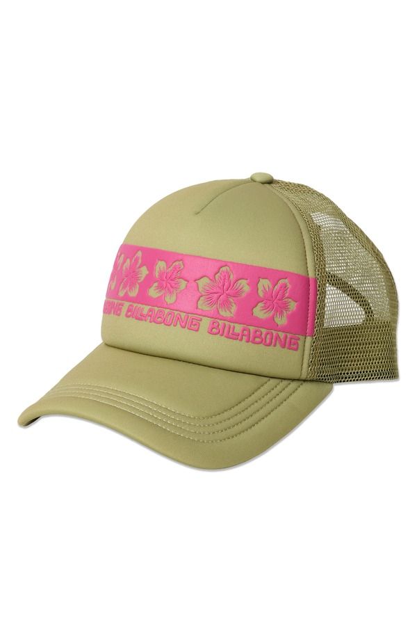 ビラボン レディース アクセサリー 帽子 Billabong Across Waves Trucker Hat CACTUS