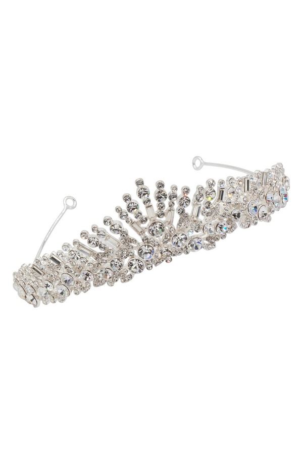 ブライズ ヘアピンズ レディース アクセサリー Brides Hairpins Hessaustrian Crystal Crown Nordstrom Exclusive SILVER シルバー