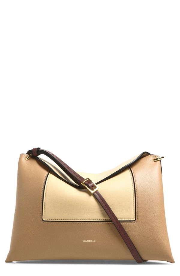 ワンドラー レディース バッグ レザー Wandler Penelope Slouch Leather Shoulder Bag CLAY SHADES