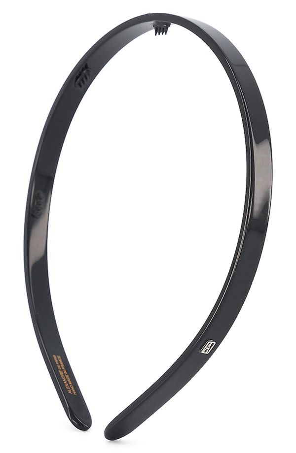 アレクサンドルドゥパリ レディース アクセサリー Alexandre de Paris Headband BLACK ブラック