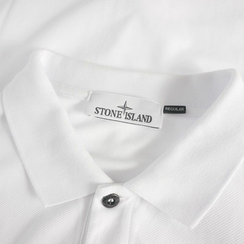 ストーンアイランド STONE ISLAND 鹿の子 オーガニックコットンピケ
