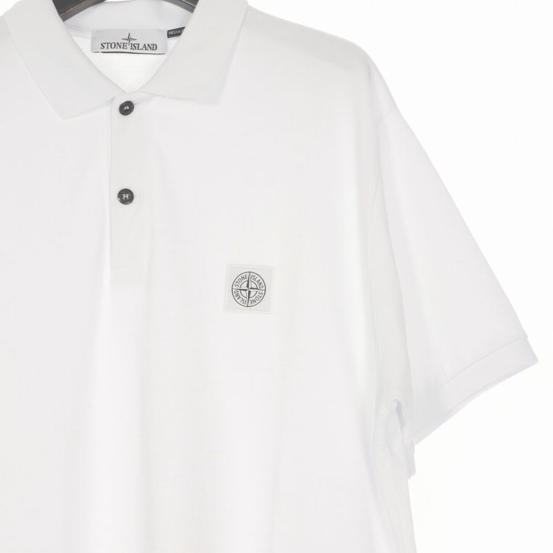 ストーンアイランド STONE ISLAND 鹿の子 オーガニックコットンピケ