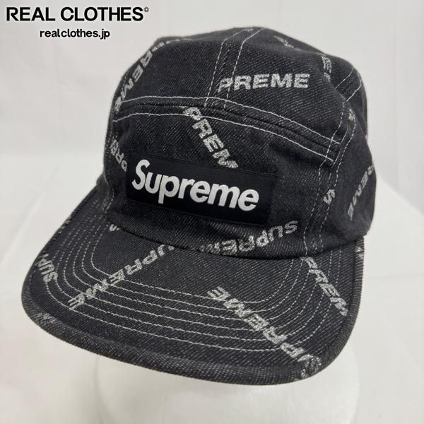 Supreme 17ss Sロゴ デニム キャップ 正規品 Supreme/シュプリーム【17SS】Logo Denim Camp Cap/ロゴ デニム