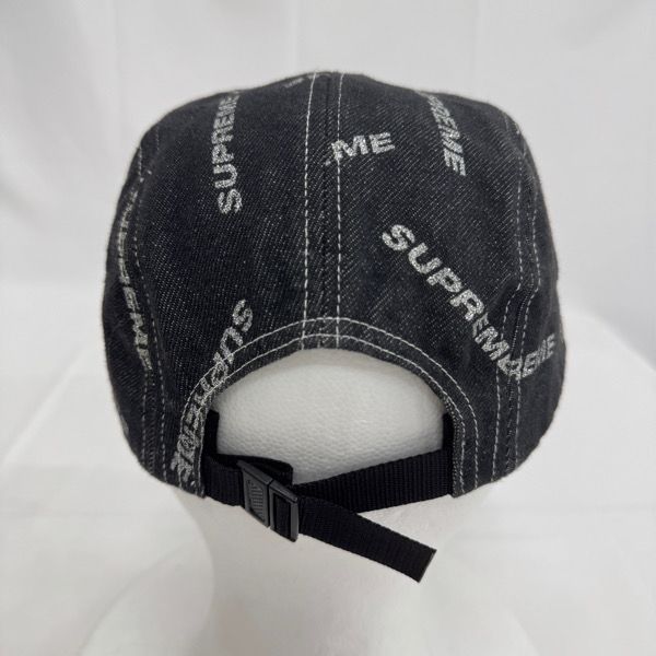Supreme/シュプリーム【17SS】Logo Denim Camp Cap/ロゴ デニム