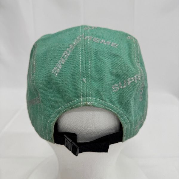 Supreme/シュプリーム【17SS】Logo Denim Camp Cap/ロゴ デニム