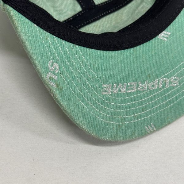 Supreme/シュプリーム【17SS】Logo Denim Camp Cap/ロゴ デニム