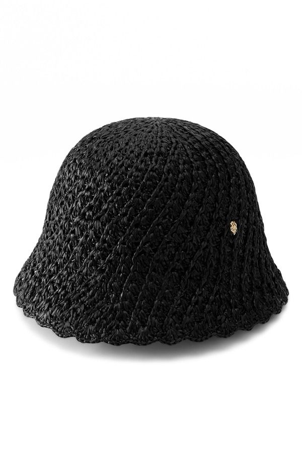 ヘレンカミンスキー レディース アクセサリー 帽子 Helen Kaminski Rio Raffia Cloche CHARCOAL チャコール