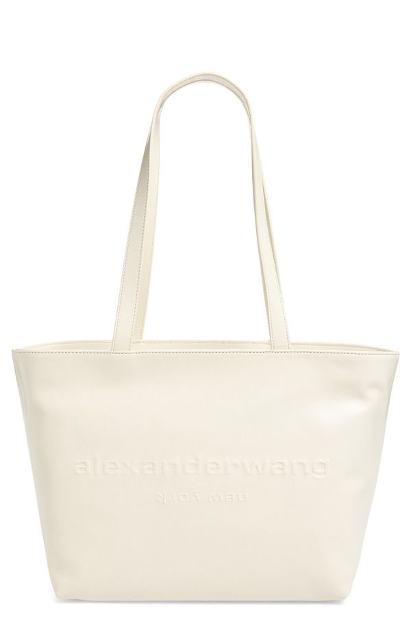 アレキサンダーワン レディース バッグ レザー Alexander Wang Medium Punch Leather Tote Bag VANILLA 82,390円