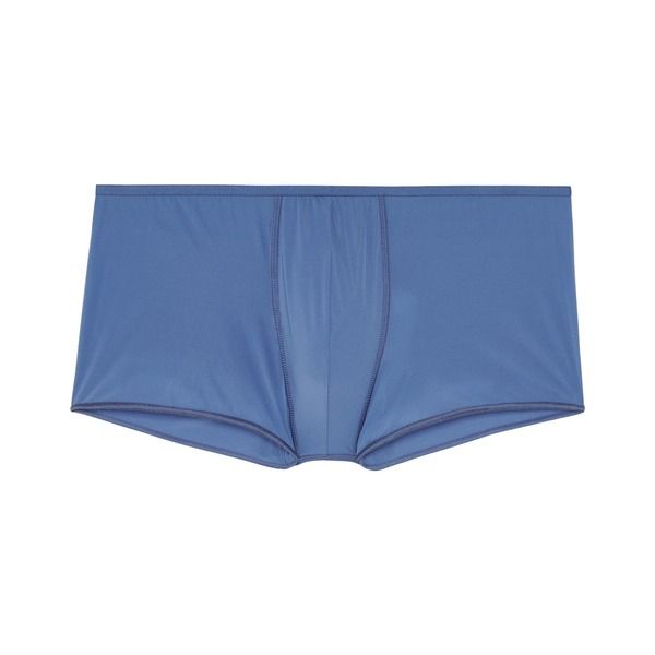 ホム メンズ アンダーウェア トランクス HOM Plumes Trunk Mid blue