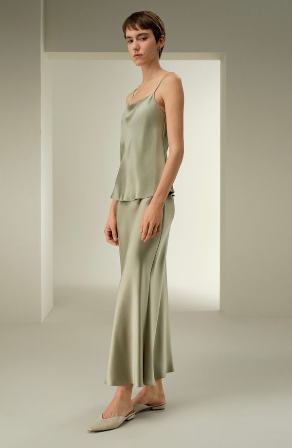 リリーシルク レディース ボトムスカート マキシ Lilysilk Womens
