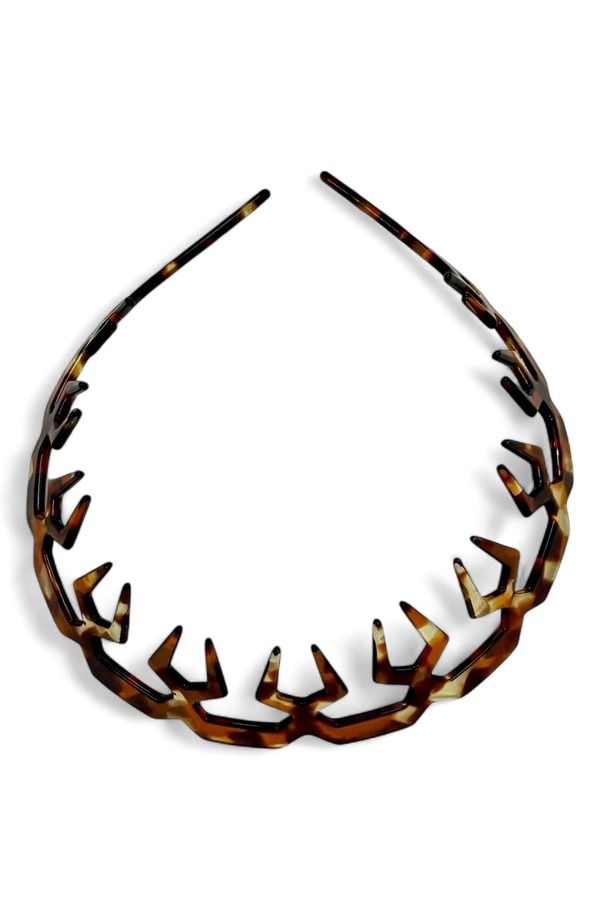 フィカレディース アクセサリー Ficcare Crown HeadbandOTTED TORTOISE