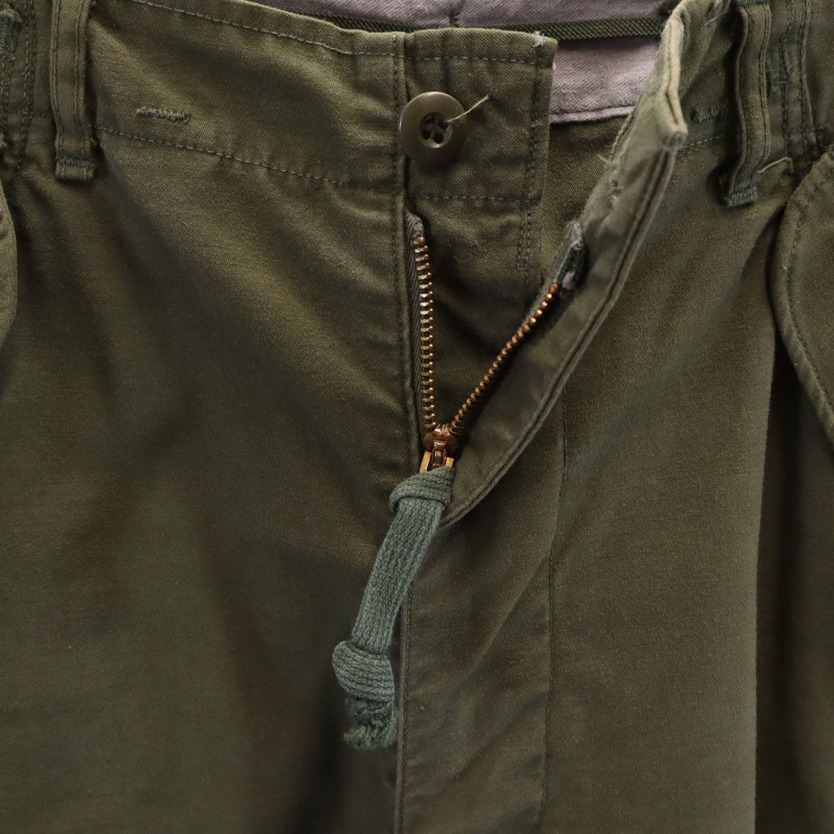 古着 US ARMY アメリカ軍 70s M65  DSA ヴィンテージ カーゴパンツ M カーキ ミリタリー メンズ US ARMY アメリカ軍 70s M65 DSA ヴィンテージ カーゴパンツ M カーキ