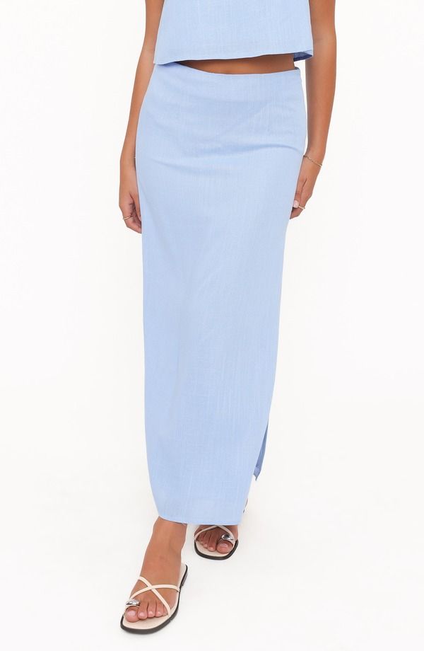 ペタルアンドパップ レディース ボトムスカート マキシ Petal Pup Madison Maxi Skirt BLUE ブルー