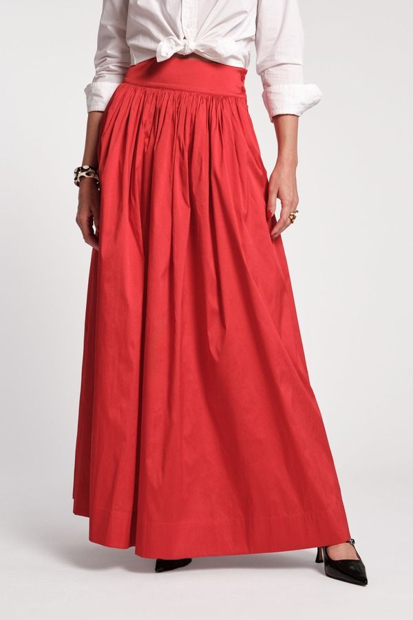 フランセスバレンタイン レディース ボトムスカート Frances Valentine Ball Skirt Red レッド