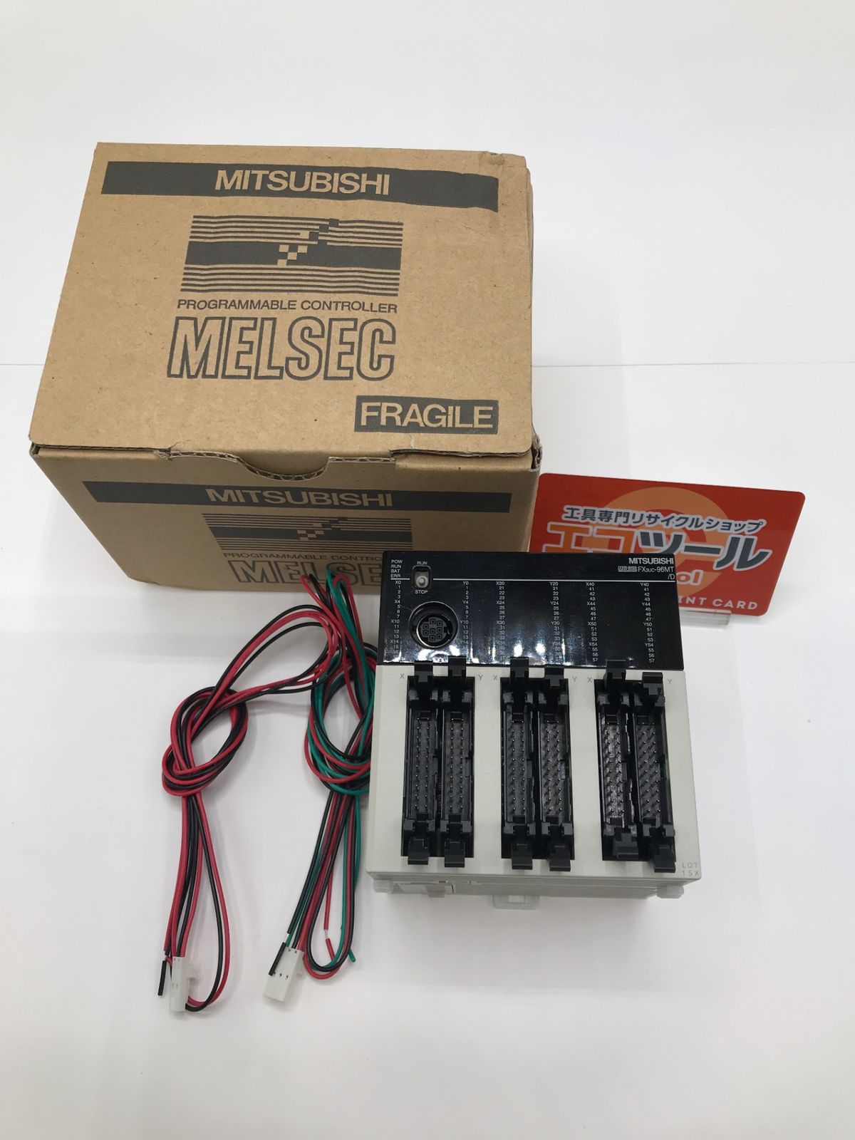 【未使用に近い】三菱 FX3UC-96MT CPUユニットシーケンサー [IT_3Q1CW][岡岩][M05]