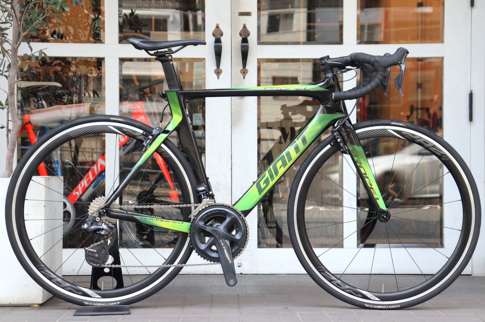 ジャイアント GIANT プロペル アドバンスド PROPEL ADVANCED 1 2018モデル Mサイズ シマノ アルテグラ R8050 11S カーボン ロードバイク 【横浜店】