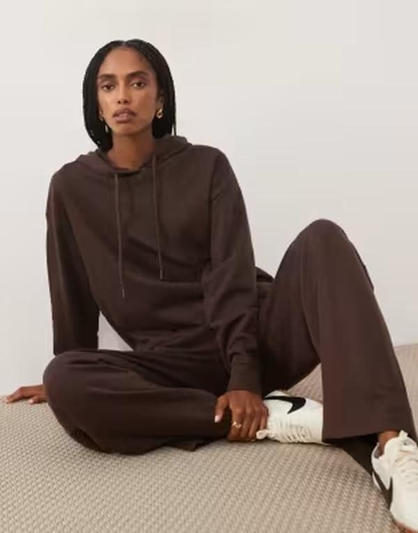 ジェイディーワイ レディース アウター パーカー・スウェット ジャージー JDY jersey sweats hoodie part of a set Coffee Bean コーヒー