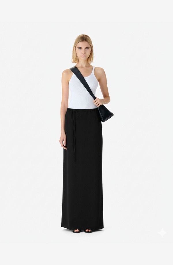 イロ レディース ボトムスカート マキシ IRO Arline Maxi Skirt Black ブラック