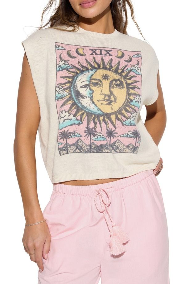 スピリチュアルギャングスタ レディース アウター パーカー・スウェット セーター Spiritual Gangster Power of Sun Shore Sweater VINTAGE WHITE 27,170円