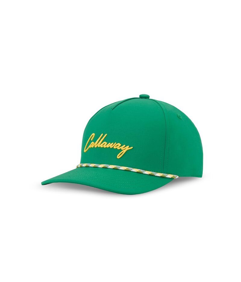 キャラウェイ メンズ アクセサリー 帽子 Callaway Birdie Putt Rope Hat GreenYellow イエロー