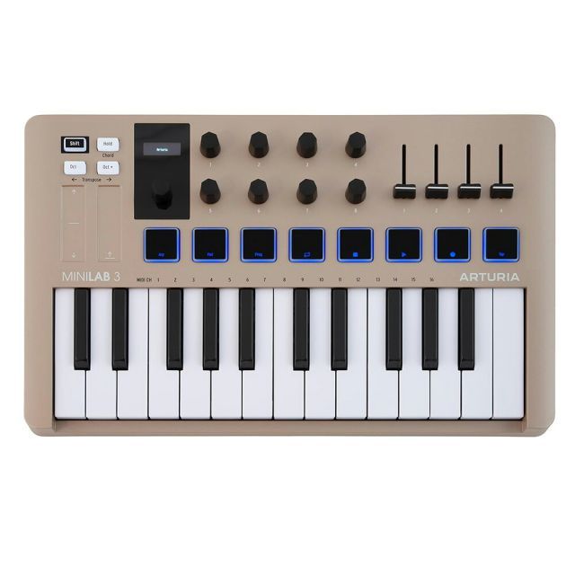 Arturia MIDIキーボード 25鍵盤 MiniLab3 限定カラー シャンパーニュ
