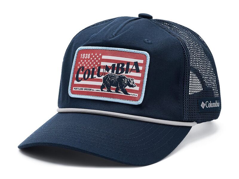 コロンビア メンズ アクセサリー 帽子 Columbia Trailblaze Snap Back Collegiate NavyUsa Bear ネイビー